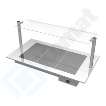 Płyta grzewcza ceramiczna 1560x670x253, AISI 304, Komat KL7-24.0004