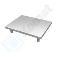 Podstawa na tace niska 500x700x200, AISI 304, Komat KNP-15.0050