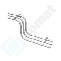 Obniżenie na tace 600x300x400, AISI 304, Komat KNP-29.0060