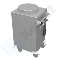 Dystrybutor talerzy - pojedynczy 500x450x900, AISI 304, Komat KNP-40.2028