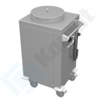 Dystrybutor talerzy - pojedynczy 550x500x900, AISI 304, Komat KNP-40.2033