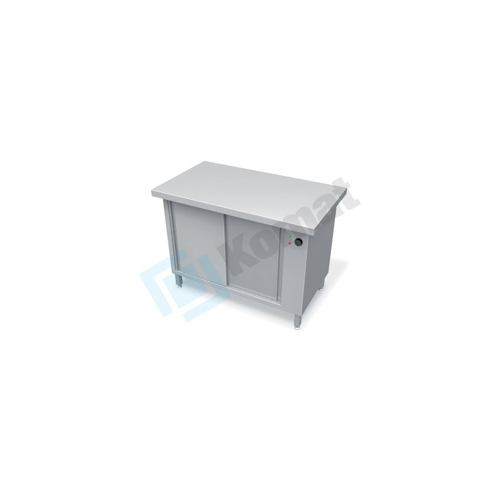 Stół grzewczy 1200x700x900, AISI 304, Komat KL-35.7120