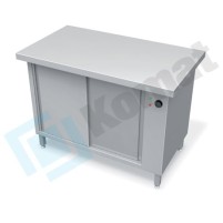 Stół grzewczy 1100x800x900, AISI 304, Komat KL-35.8110