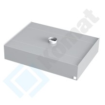 Okap centralny skrzyniowy 2500x1800x450, AISI 304, Komat KOT-513