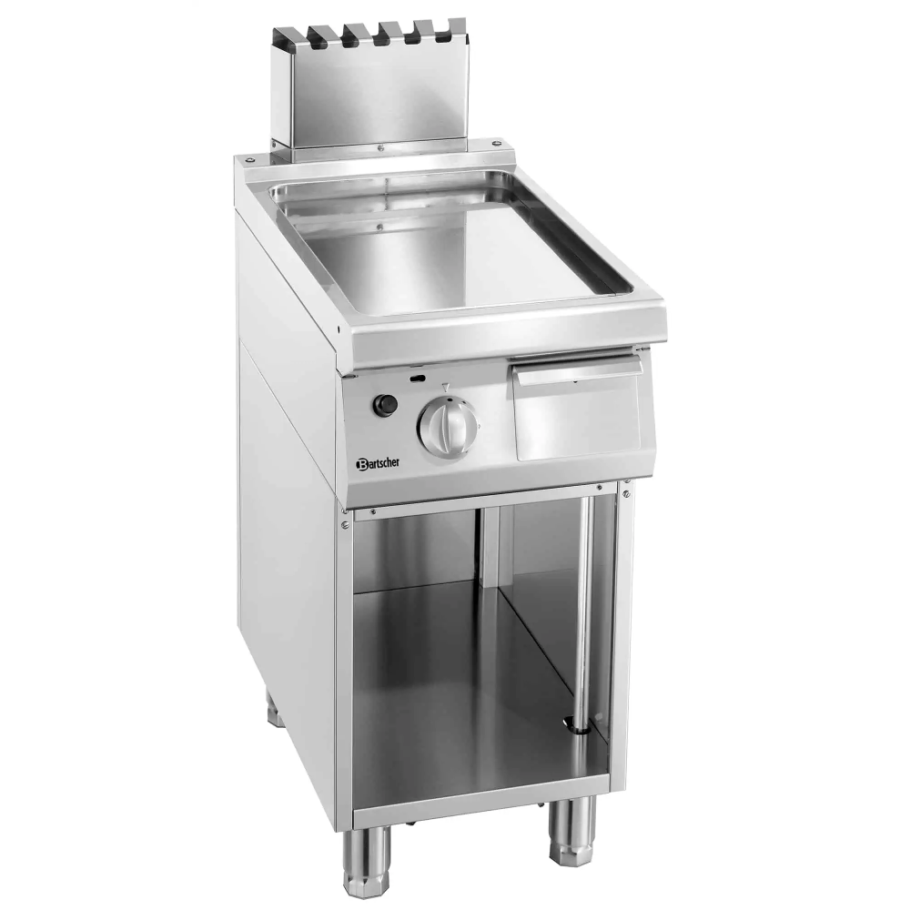 Płyta grillowa 700 gazowa, szerokość 800, gładka 400x700x850 Bartscher 2855061