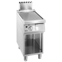 Płyta grillowa 700 gazowa, szerokość 800, ryflowana, 400x700x850 Bartscher 2855071