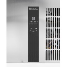 Kostkarka do lodu chłodzona wodą 60 kg / 24h, zasobnik 40 kg, duża kostka 36g | Kastel SP 60/40 W