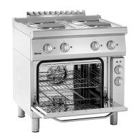 Kuchnia elektryczna 700, B800, 4 płytowa, EBO 800x700x850 Bartscher 286225