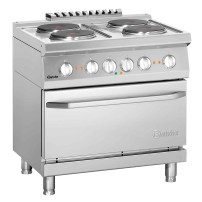 Kuchnia elektryczna 700, szerokość 800 4 płytowa, PEl 800x700x850 Bartscher 286234W