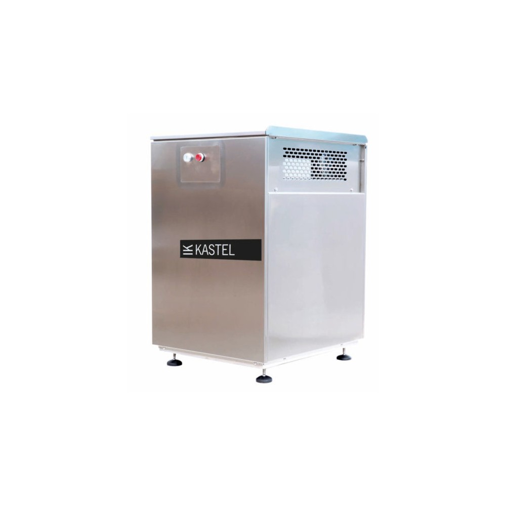 Łuskarka do lodu chłodzona powietrzem o wydajności 1500 kg / 24h | Kastel KFE 1500 Split