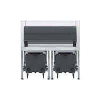 System zasobnikowy do kostkarek,łuskarek i grudkarek o pojemności 600 kg i wózek o pojemności 109 kg | Kastel ST C 600