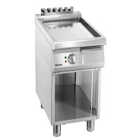 Płyta grillowa 700, szerokość 400, gładka 400x700x850 Bartscher 286506