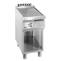 Płyta grillowa 700, szerokość 400, ryflowana 400x700x850 Bartscher 286507