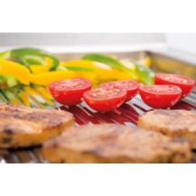 Płyta grillowa 700, szerokość 400, ryflowana 400x700x850 Bartscher 286507