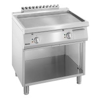 Płyta grillowa 700, szerokość 800, gładka 800x700x850 Bartscher 286508