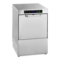 Zmywarka do szkła z koszem 400x400 mm, pompa spustowa, zmiękczacz | Kastel FK 40 ESI LS DP S