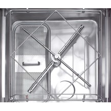 Zmywarka kapturowa koszem 500x500 mm, duża wydajność, pompa wspomagająca płukanie, zmiękczacz | Kastel HK 1200 EPI PRS S