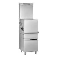 Zmywarka kapturowa koszem 500x500 mm, odzysk energii, pompa płukania, zmiękczacz | Kastel HK 850 ESI ES DD S