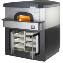 Piec do pizzy neapolitańskiej | elektryczny | komora rozrostu | okap | 6x30 cm | 515 °C | RESTO QUALITY 550 6C