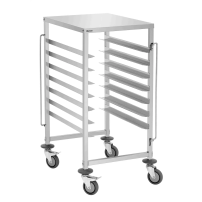 Wózek gastronomiczny AEN700-6040 535x685x1010 Bartscher 300089