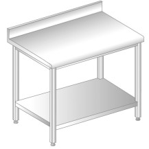Stół do pracy z półką