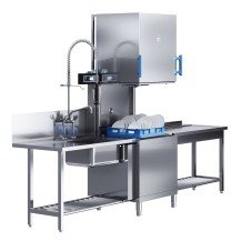 Zmywarka kapturowa z koszem 500x650 mm Odzysk energii Comfort Air 735x750x1575 MEIKO M-iClean HL