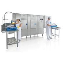 Zmywarka tunelowa o wydajności do 210 koszy/h 2350x835x1900 MEIKO UPster K-M 280
