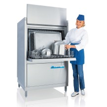Zmywarka do garnków oraz pojemników z koszem 850x700 mm Odzysk energii Comfort Air 1030x895x1785 MEIKO FV 130.2