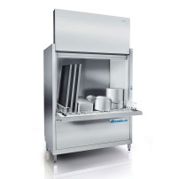 Zmywarka do garnków oraz pojemników z koszem 1310x700 mm Odzysk energii Comfort Air 1490x895x1935 MEIKO FV 250.2