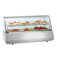 Witryna chłodnicza 3/1GN szyba obła 1072x783x593 Bartscher 405057