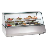 Witryna chłodnicza 3/1 GN szyba prosta 1075x775x590 Bartscher 406056