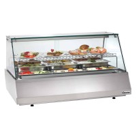 Witryna chłodnicza 3/1 GN szyba prosta 1075x775x590 Bartscher 406056