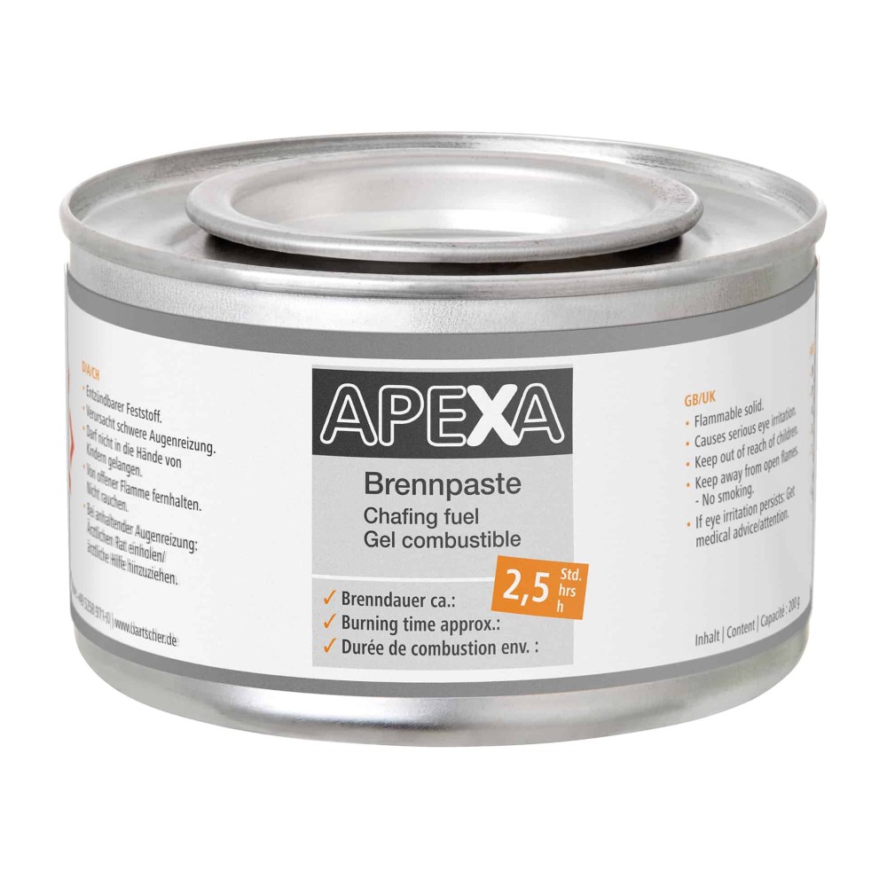 Pasta Apexa do podgrzewacza, puszka 200g 85x85x55 Bartscher 500048