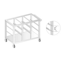 Wózek do transportu pojemników GN