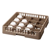 kosz na szklanki, 16 przegródek 500x500x100 Bartscher 5316