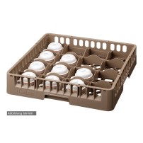 kosz na szklanki, 16 przegródek 500x500x142 Bartscher 5318