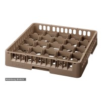 kosz na szklanki, 25 przegródek 500x500x142 Bartscher 5327