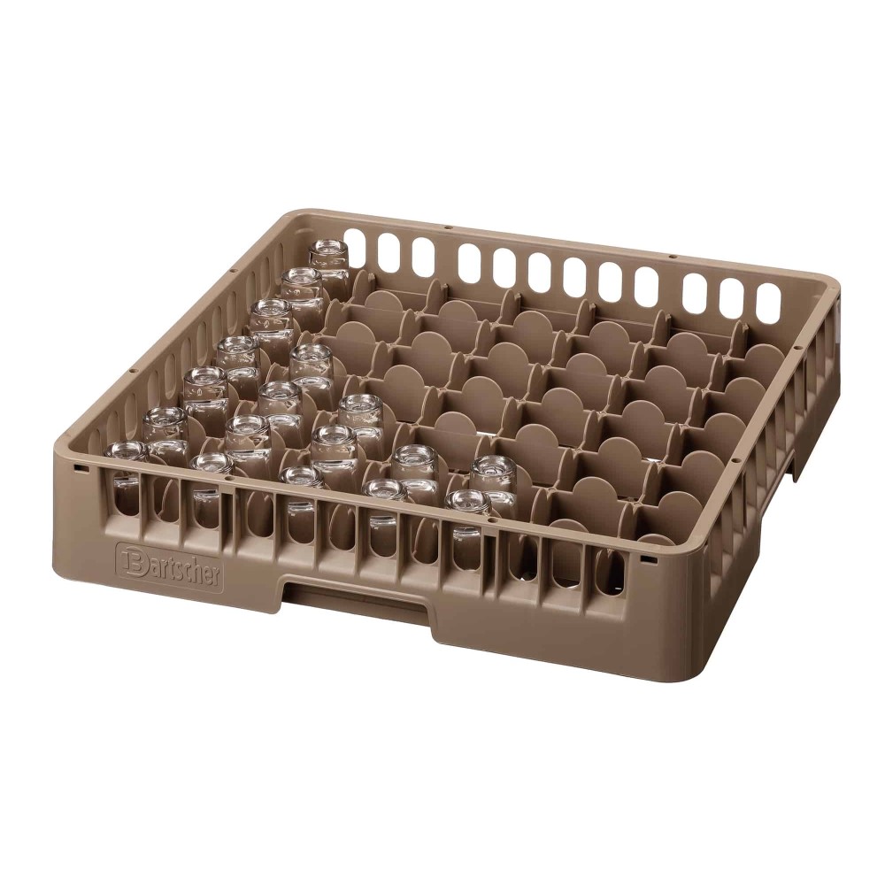 kosz na szklanki, 49 przegródek 500x500x100 Bartscher 5349