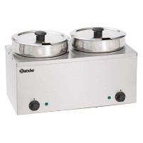 Bemar na zupę Hotpot, 2 x wkład 6,5L 505x280x320 Bartscher 606065