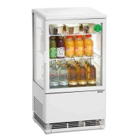 Witryna chłodnicza Mini 58L, biała 435x385x805 Bartscher 700258G