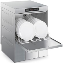 Zmywarka do naczyń, kosz 500x500 mm, system płukania HTR, wbudowany zmiękczacz, 578x600x814 mm, SMEG SPD505S