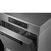 Zmywarka do szkła, kosz 400x400 mm, system płukania HTR, 460x600x705 mm, SMEG SPG415