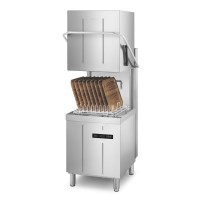 Zmywarka kapturowa, kosz 500x500 mm, 634x750x1440 mm, SMEG SPH503L