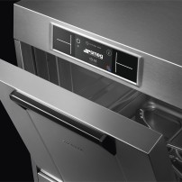 Zmywarka do szkła, kosz 400x400 mm, system płukania HTR+, 460x600x705 mm, SMEG SPG425