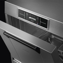Zmywarka do szkła, kosz 400x400 mm, system płukania HTR+, wbudowany zmiękczacz, 460x600x705 mm, SMEG SPG425S