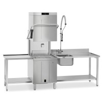 Zmywarka kapturowa, kosz 500x500 mm, system płukania HTR+, 634x750x1523 mm, SMEG SPH525