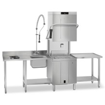 Zmywarka kapturowa, kosz 500x500 mm, system płukania HTR+, 634x750x1523 mm, SMEG SPH525
