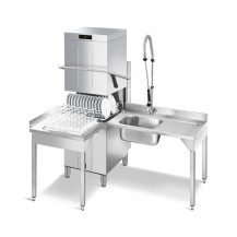 Zmywarka kapturowa, kosz 500x500 mm, system płukania HTR+, 634x750x1523 mm, SMEG SPH525
