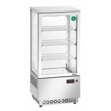 Mini witryna chłodnicza 78L,  stal DG 430x390x986 Bartscher 700478G