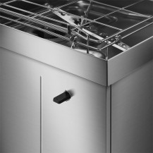 Zmywarka kapturowa, kosz 500x500 mm, system płukania HTR+, odzysk ciepła, 634x750x1523 mm, SMEG SPH525H